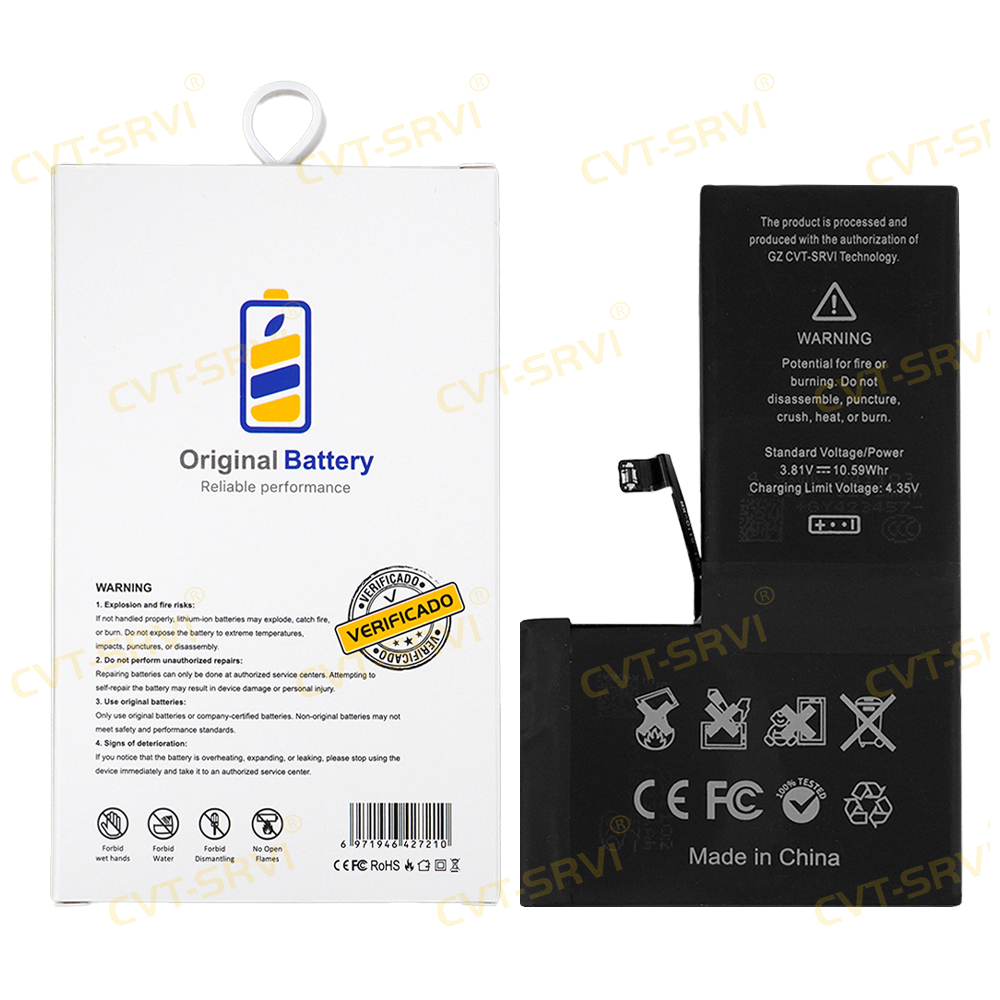 Wholesale Original Bateria Mobile Phone Parts Factory Price Full Capacity Smooth Bateria for IPhone X