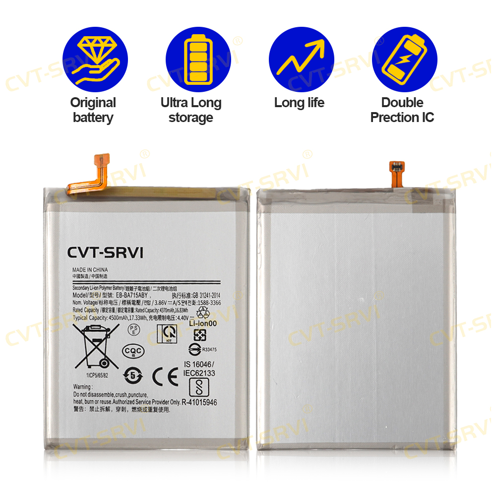 CVT-Svri Bateria para Celular Wholesale Price Mobile Phone Battery Li-ion Battery Mini Phone Battery for Samsung Series A71
