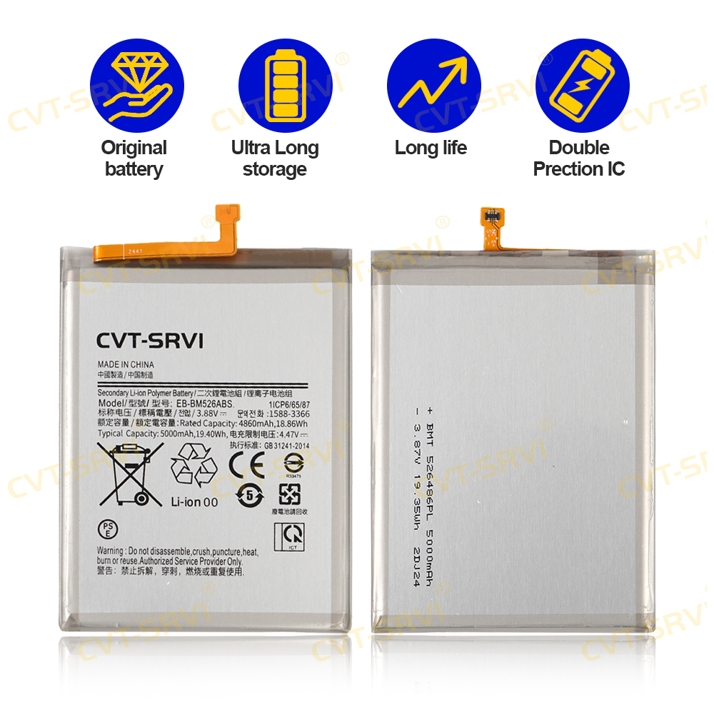CVT-Svri Bateria para Celular High Quality Mobile Phone Battery Li-ion Battery Mini Phone Battery for Samsung Series A73