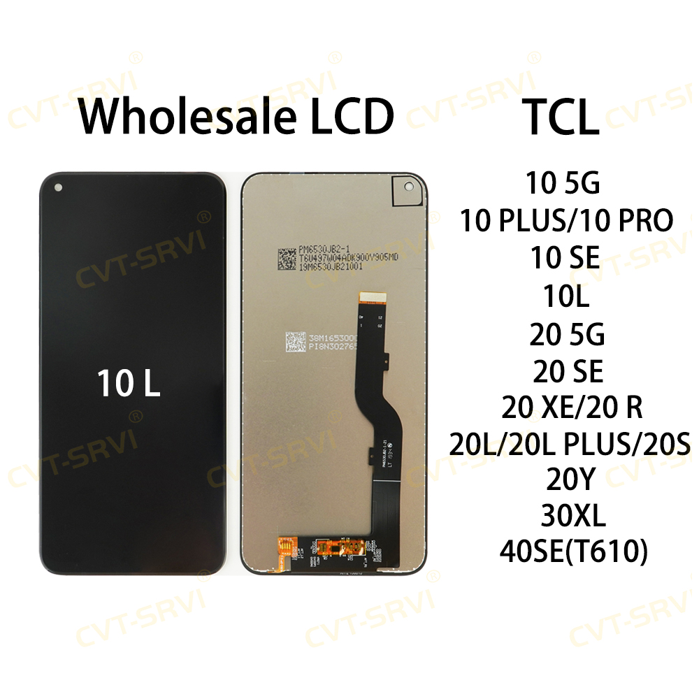CVT-Srvi Modulo De Celulares High Quality Cell Phone LCD Display for TCL 10L Mobile Phone Accessories