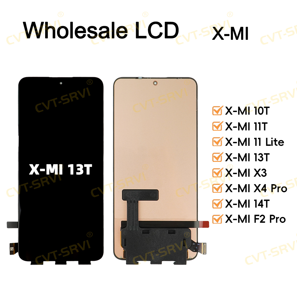 Aaaa High Quality Smart Phone Touch Screen Accessories Mobile Phone LCD Display for X-MI 13T