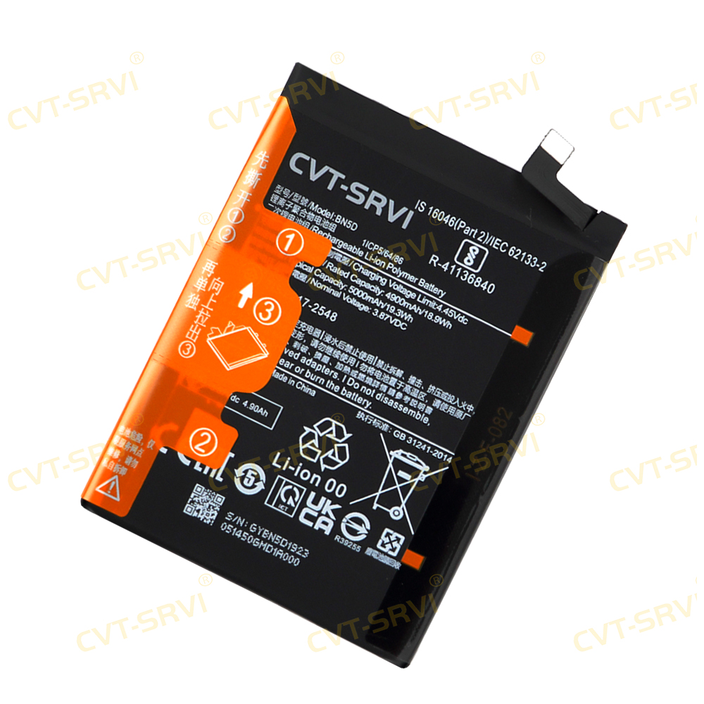 Wholesale Factory Original Capacity Replacement Bateria Mobile Phone Battery for R-MI Note 11
