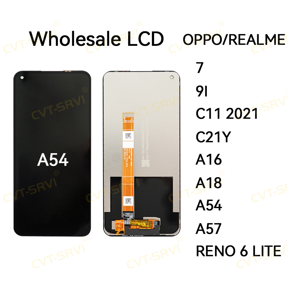 Wholesale High Quality Complete OLED Incell TFT Display Mobile Phone LCD Screen for Oppo A54