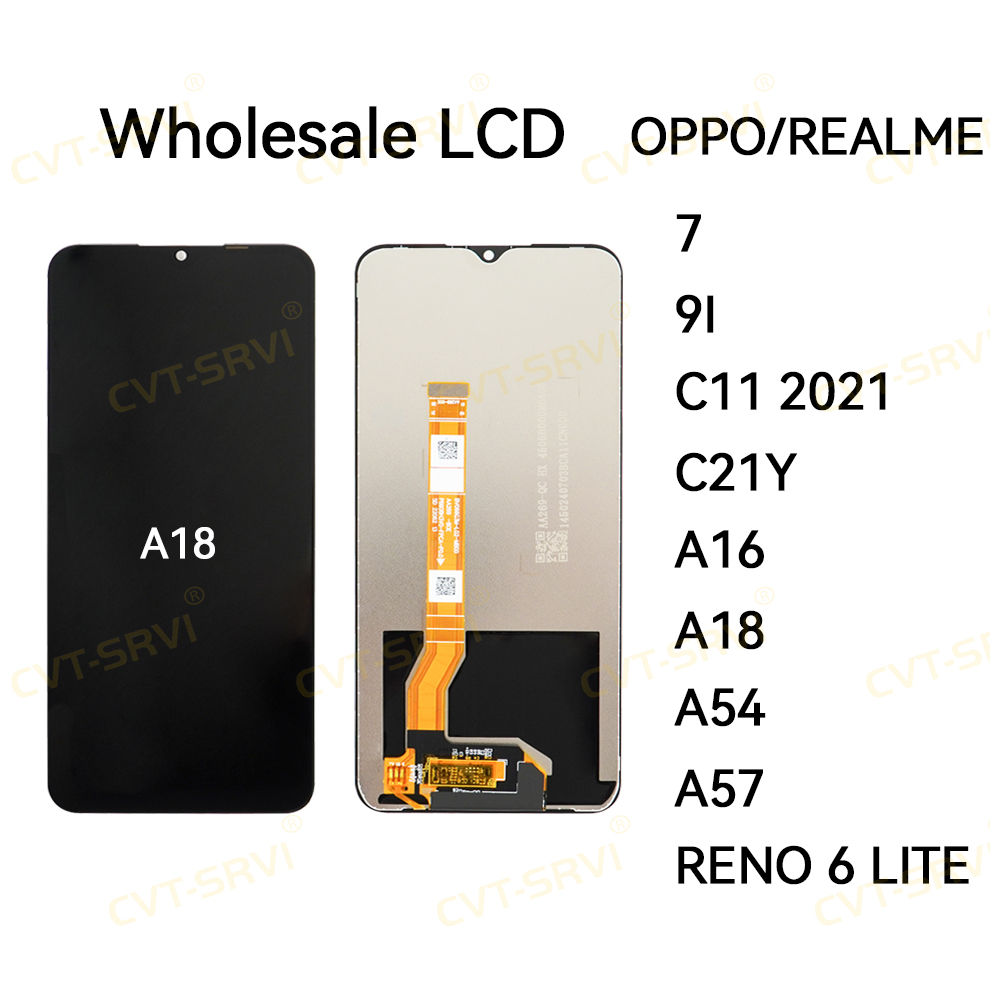  CVT OLED Wholesale Price Cell Phone Parts LCD Display LCD Screen Pantalla for Oppo a18