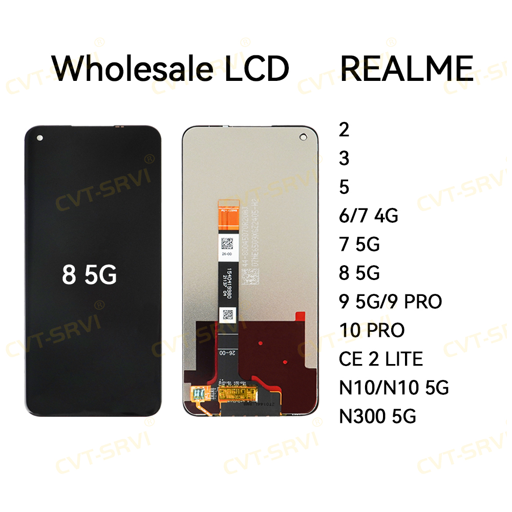 Popular Original Touch Screen LCD Mobile Phone Screen Replacement for Realme 8 5G