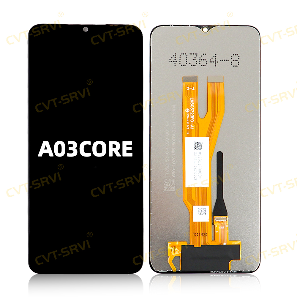 CVT Pantallas De Celulares Premiun Quality Mobile Phone LCD Touch Screen for Samsung A03 Core