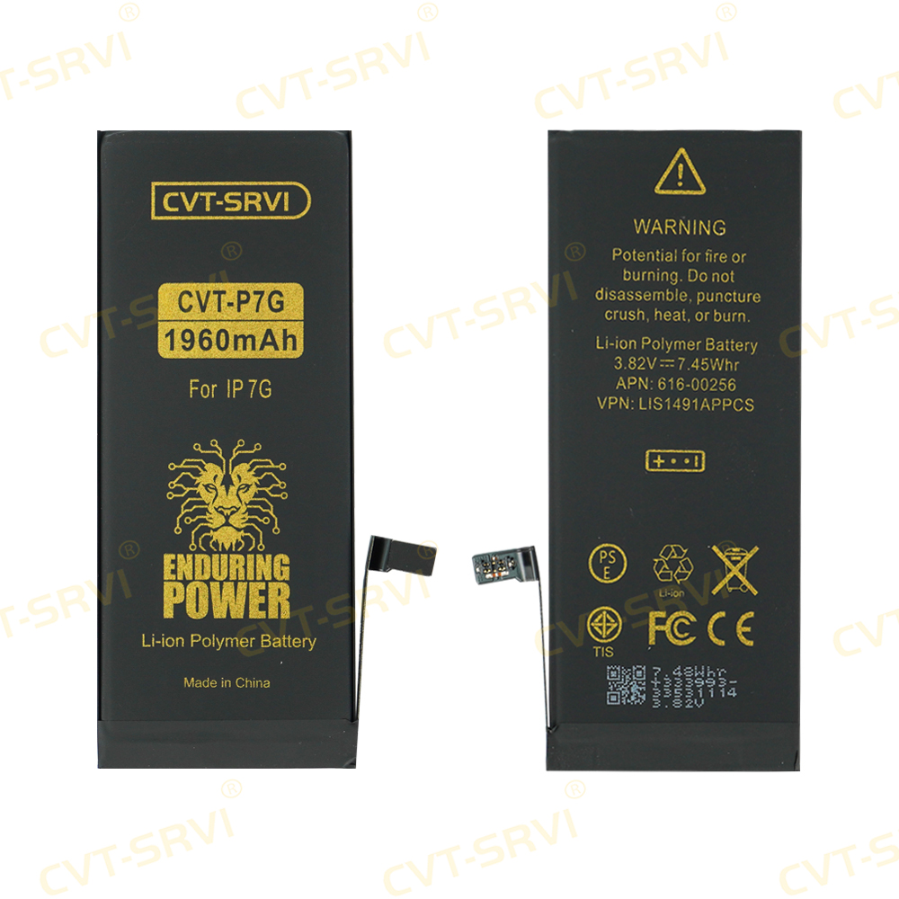 CVT-SRVI Wholesale Full Capacity AAA Brand New Replacement Lithium-Ion Battery for Iph 6 7G 7plus 8p 11 12 13 14 Mobile Phone Accessories