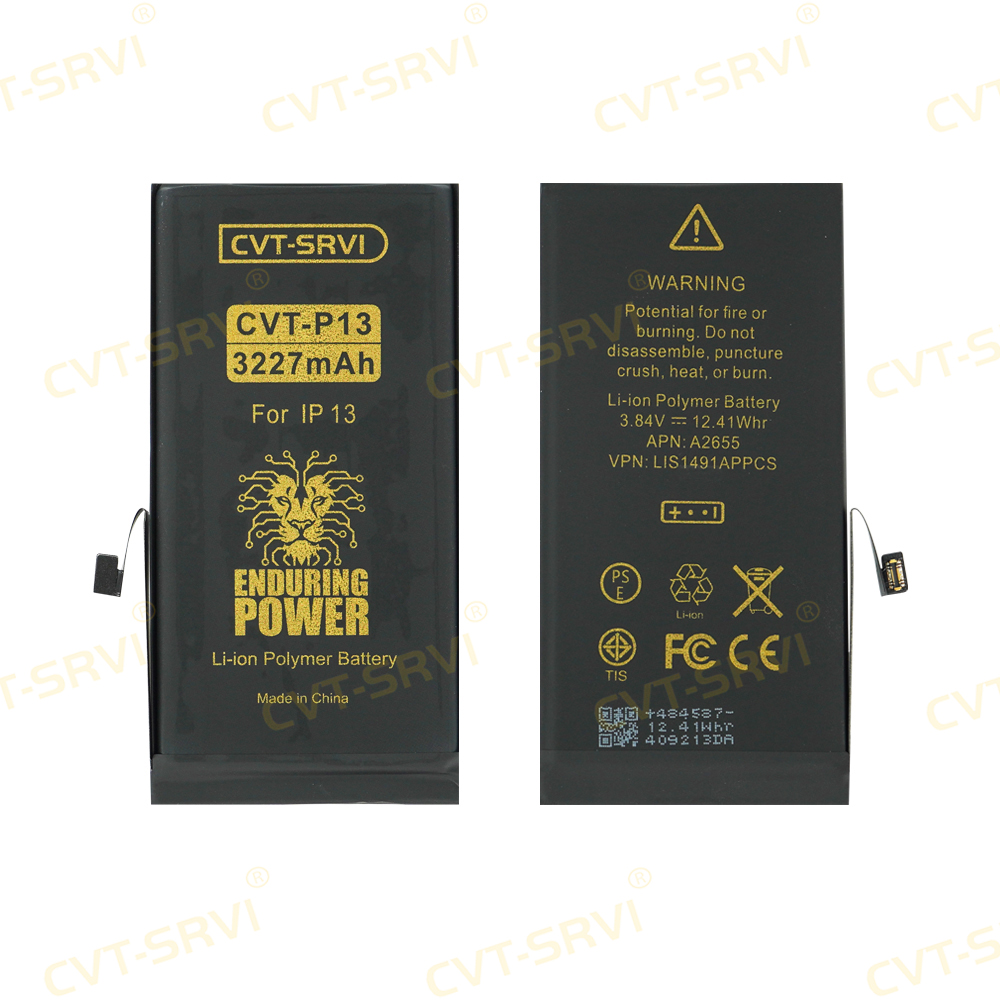 2024 Wholesale CVT Mobile Battery Phone Accessories with High Quality Brands Replacement Mobile Baterias Full Capacity Lithium Battery for IPhone 15 PRO