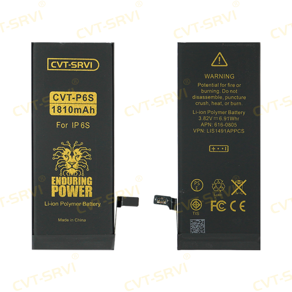 CVT-Svri High Quality Full Capacity Mobile Phone Battery Li-ion Polymer Battery for iPhone Series 6s