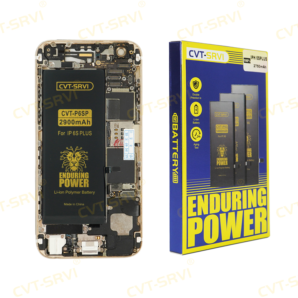 CVT-SRVI Wholesale Full Capacity AAA Brand New Replacement Lithium-Ion Battery for Iph 6g 6S PLUS 7 7plus 8p 11 12 13 14 Mobile Phone Accessories