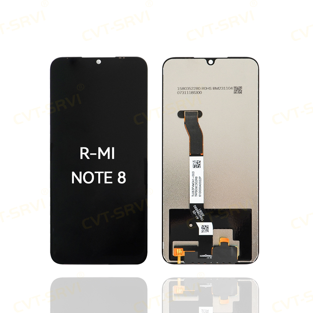 CVT-SRVI X-MI NOTE 8 LCD Display + Touch Screen – Pantalla HD Completa 100% Nueva, Fácil de Instalar
