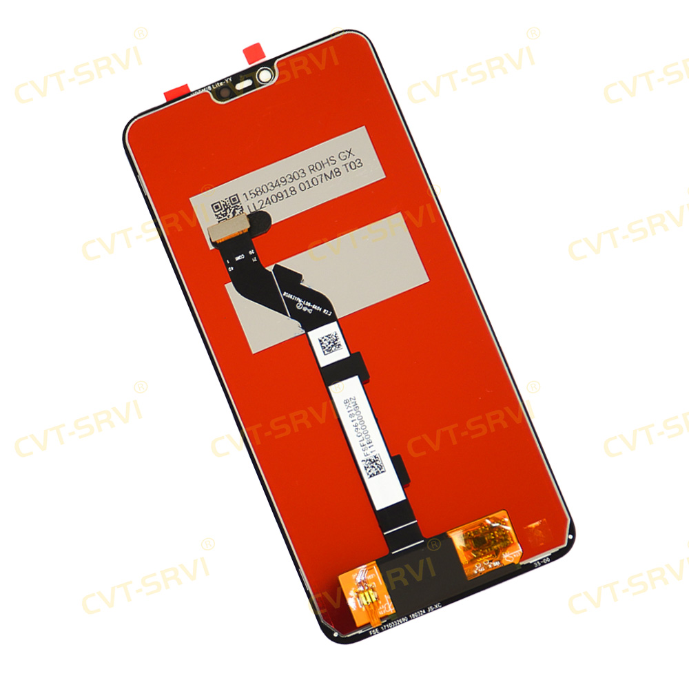 CVT-SRVI Repuesto de Pantalla X-MI MI 8 LITE – LCD + Táctil con Ensamblaje Total, Ideal para Reparaciones Domésticas y Técnicas