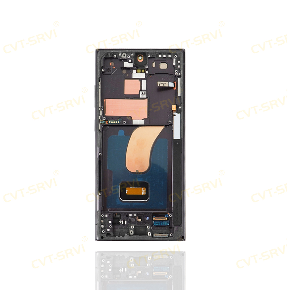 CVT-SRVI Pantalla LCD para Sam S23 ULTRA – Ensamblaje Completo con Panel Táctil, Alta Resolución, Instalación Rápida y Compatibilidad Perfecta