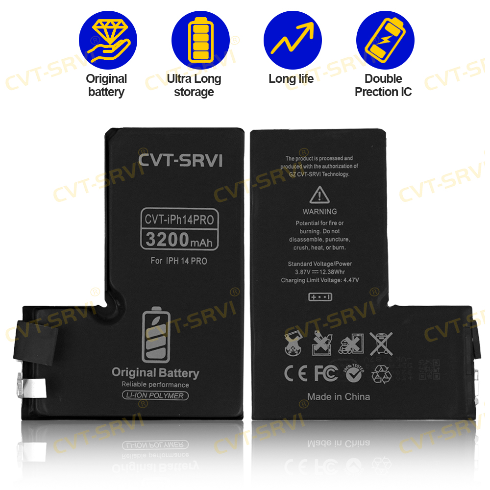 OEM Best Supplier Original Quality Mobile Phone for IPhone Battery Batterie Replacement Parts for IPhone 14 PRO