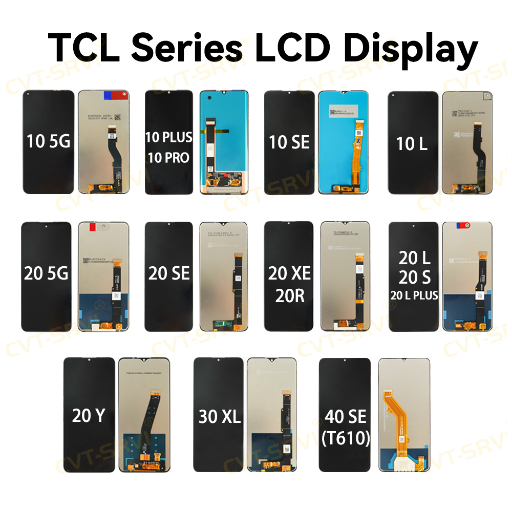 CVT High Quality Cell Phone LCD Display for TCL 10 PLUS 10 PRO Modulo De Celulares Mobile Phone Accessories