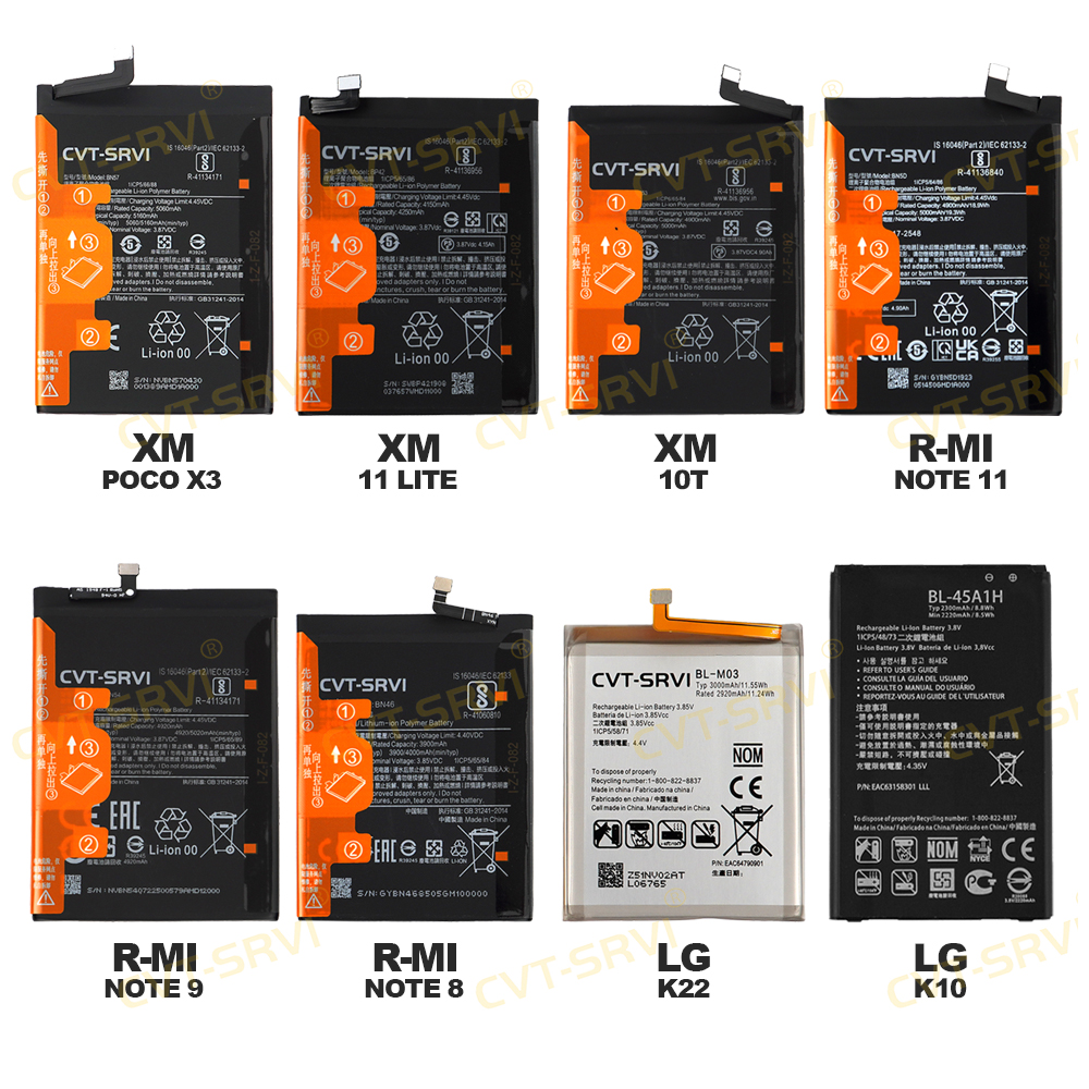 Original Battery for R-MI Note 8 Mobile Phone High Capacity Mobile Phone Battery