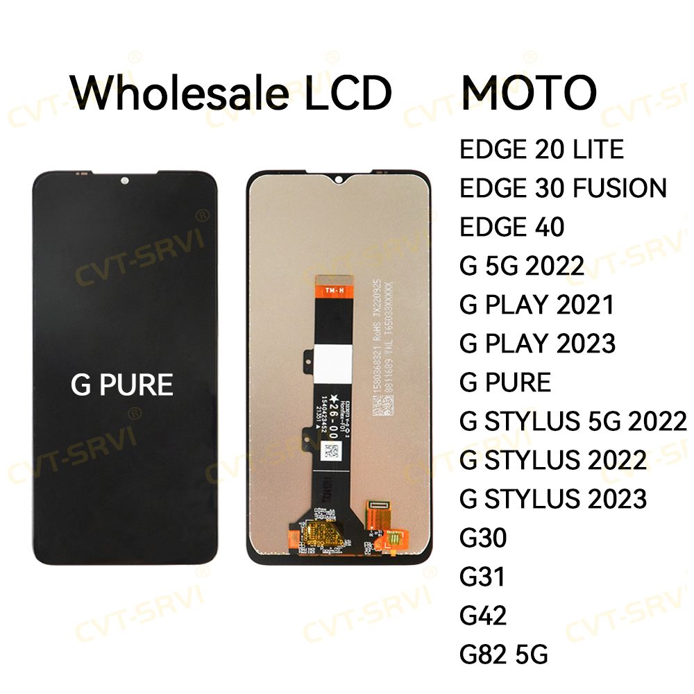 100% Tested Mobile Phone Accessory Cell Phone LCD for Motorola G PURE