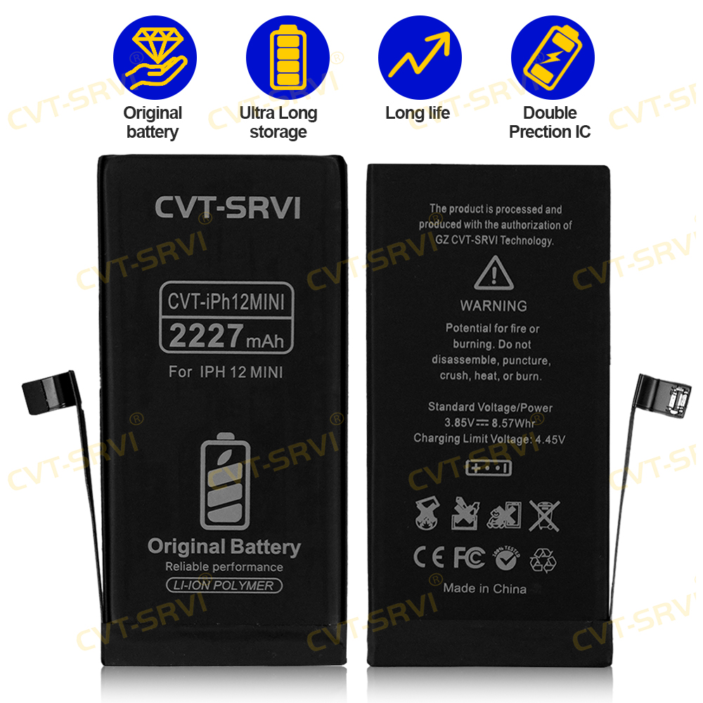 AAA Good Quality Battery Bateria Para Telefonos Wholesale Original Mobile Phone Battery for for IPhone 12 MINI