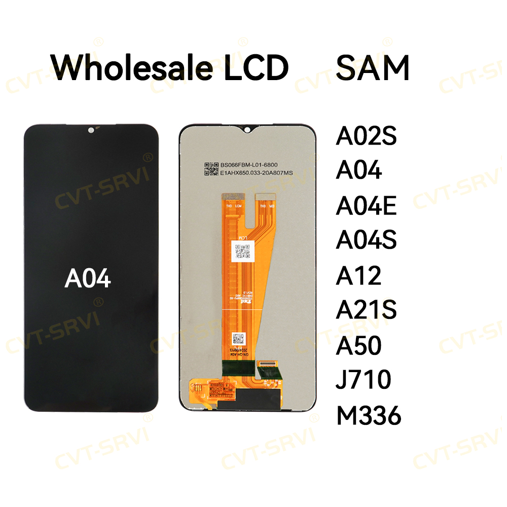 CVT Pantallas De Celulares Premiun Quality Mobile Phone LCD Touch Screen for Samsung A04