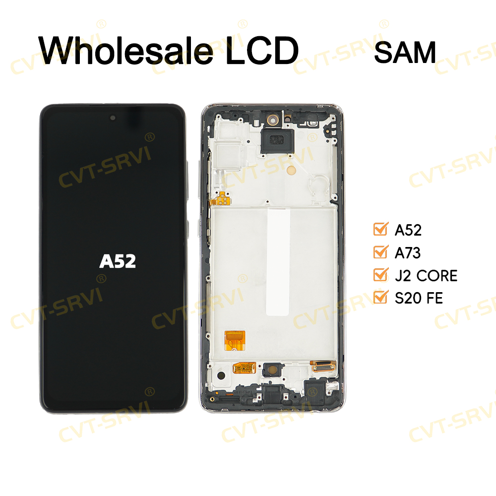 CVT-SRVI Sam A52 LCD Pantalla + Táctil – Display Full HD y Reemplazo Fácil