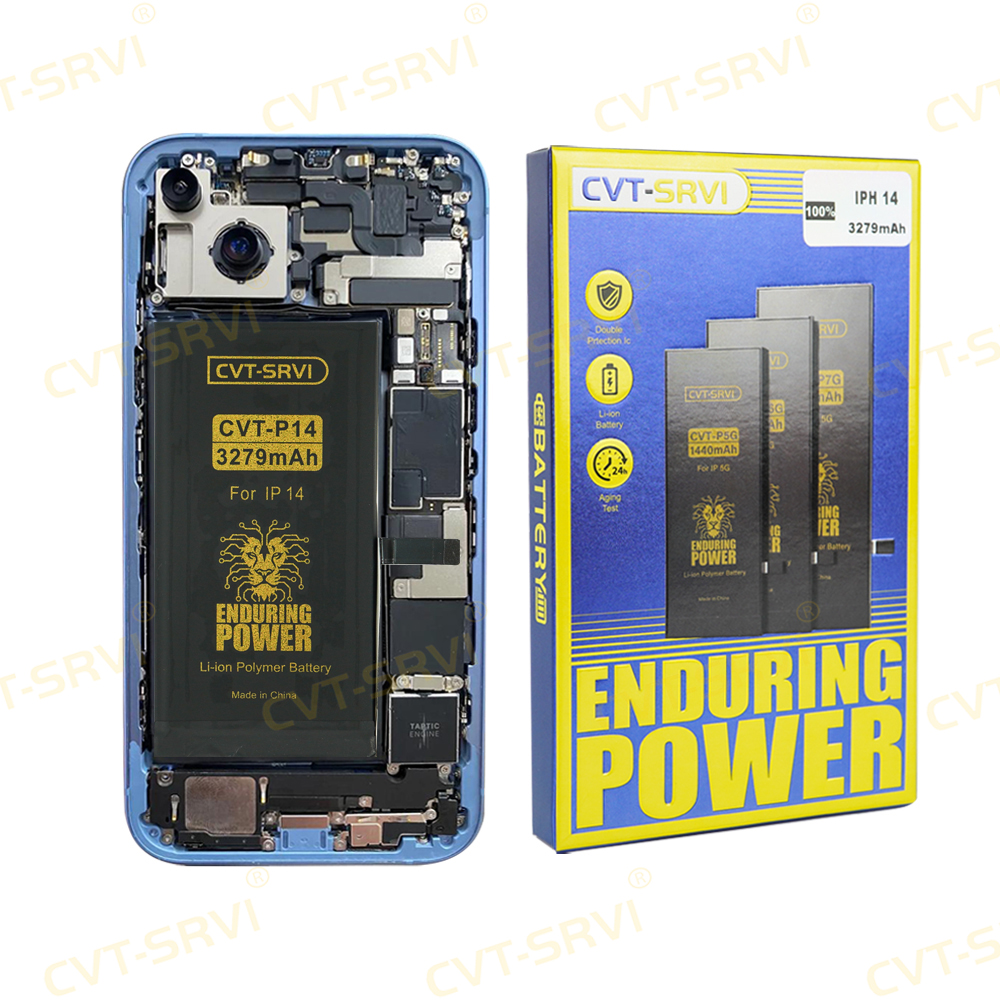CVT New Original Quality Mobile Phone Battery Lithium Battery for IPhone 13 14 15 16 Mini Promax Plus Smart Phone Accessories Partes