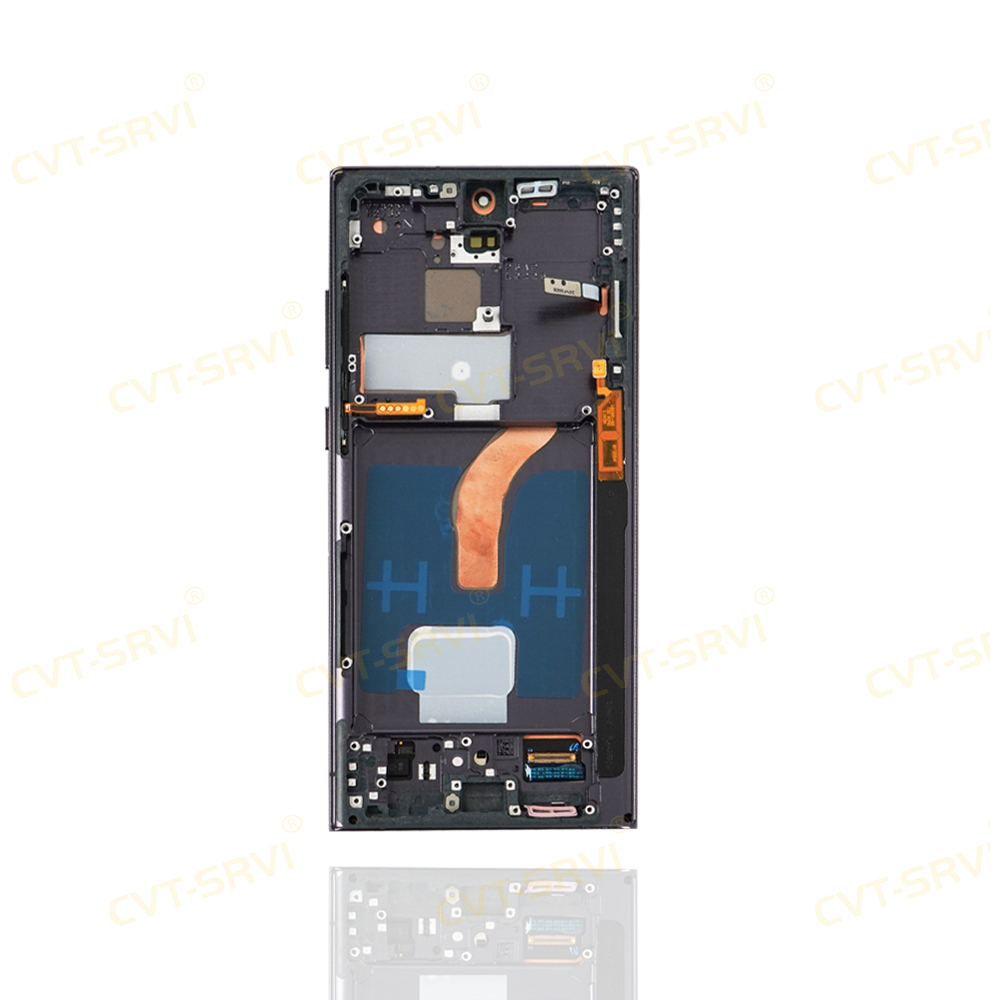 CVT-SRVI Sam S22 ULTRA LCD Display + Touch Screen – Pantalla Completa HD, Reemplazo 100% Nuevo y Compatible para Reparación Fácil