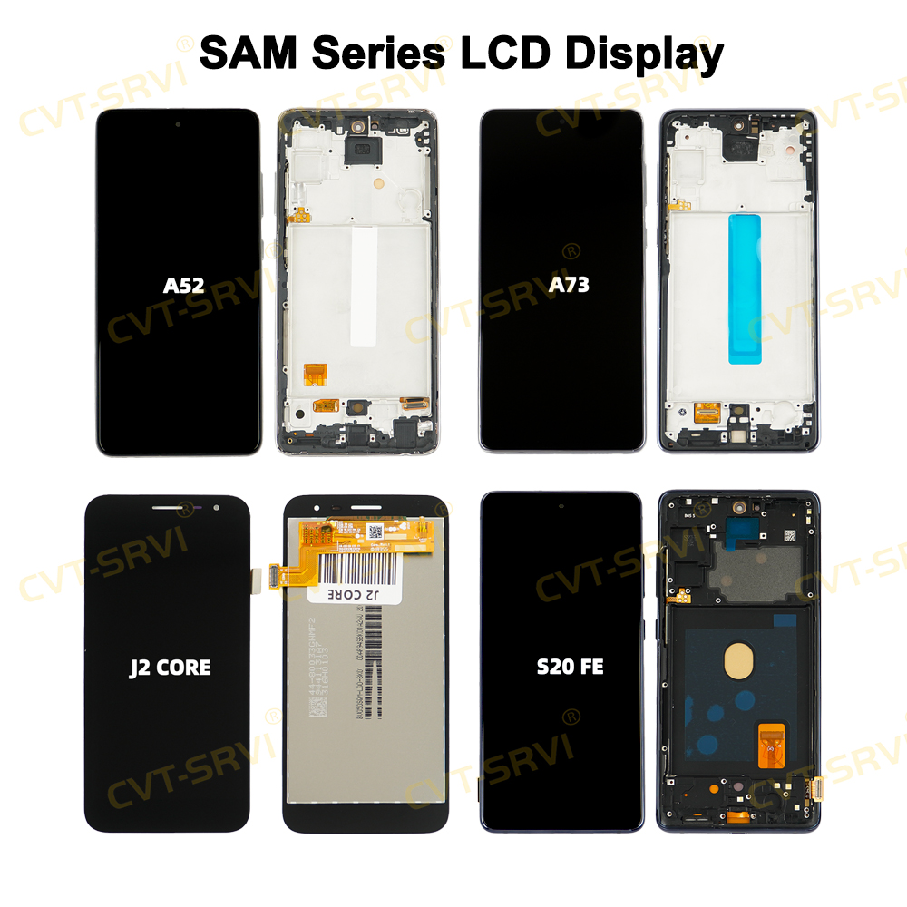 CVT-SRVI LCD Display para Sam S20 FE – Pantalla Completa con Panel Táctil, Compatibilidad Garantizada y Imagen Nítida