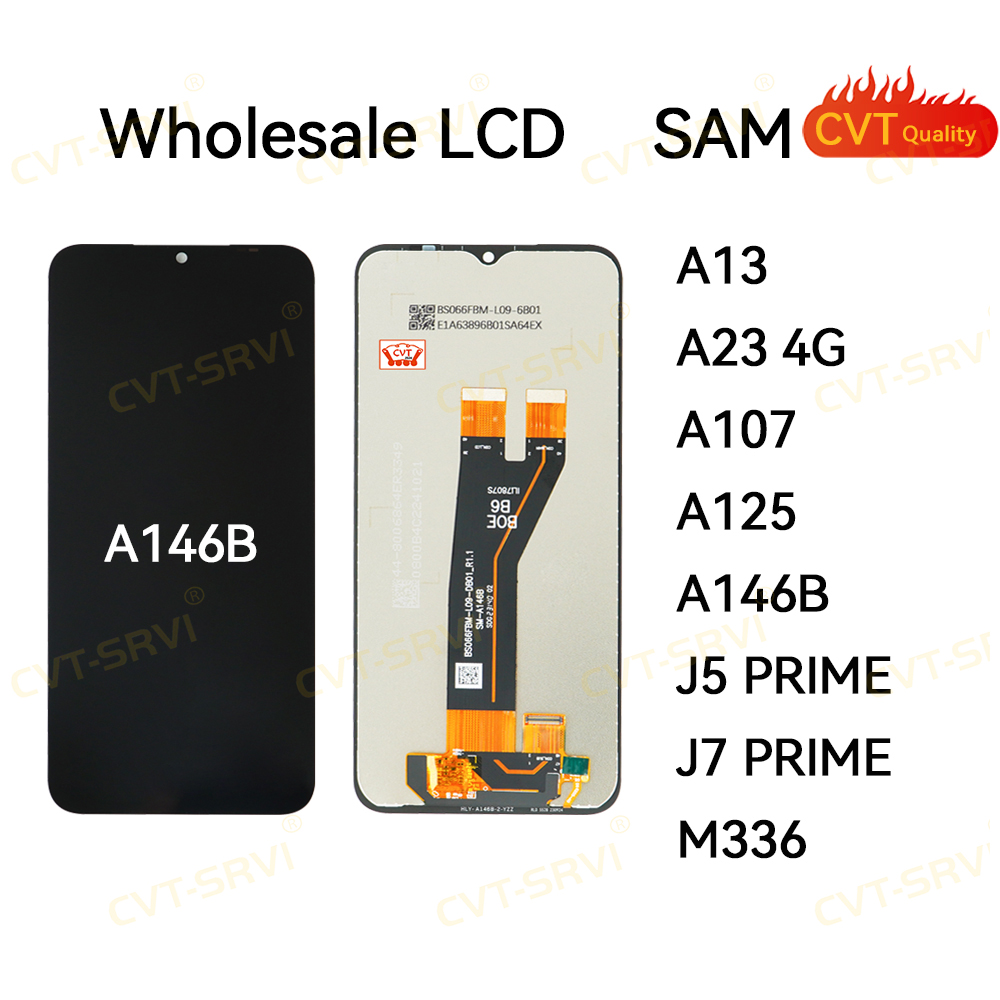 Original Wholesale Mobile Phone Screen High Quality Phone Display Digital Touch Screen for Samsung A146B LCD Replacement Parts