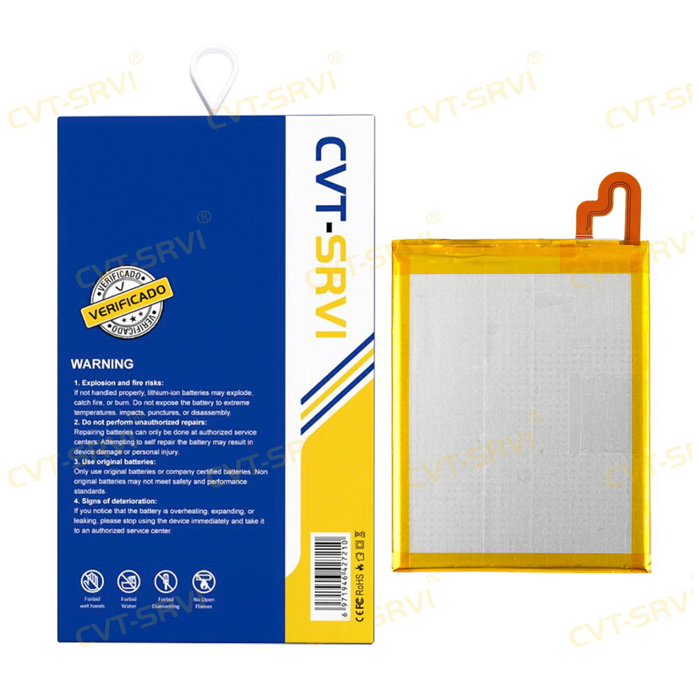 CVT Original Customized High Capacity Mobile Phone Battery Replacement Bateria para Celular