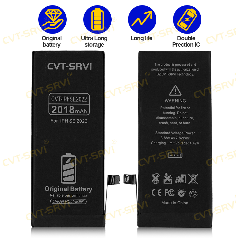 High Capacity Durable Phone Battery Accessorios PARA Celulares Batería Del Celulares Good Quality Battery for IPhone SE 2022