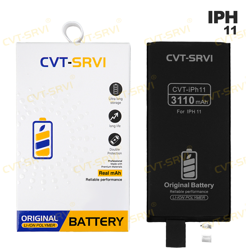 Hot Sale CVT Full Capacity Original Mobile Phone Battery Replacement For iphone 11 Bateria