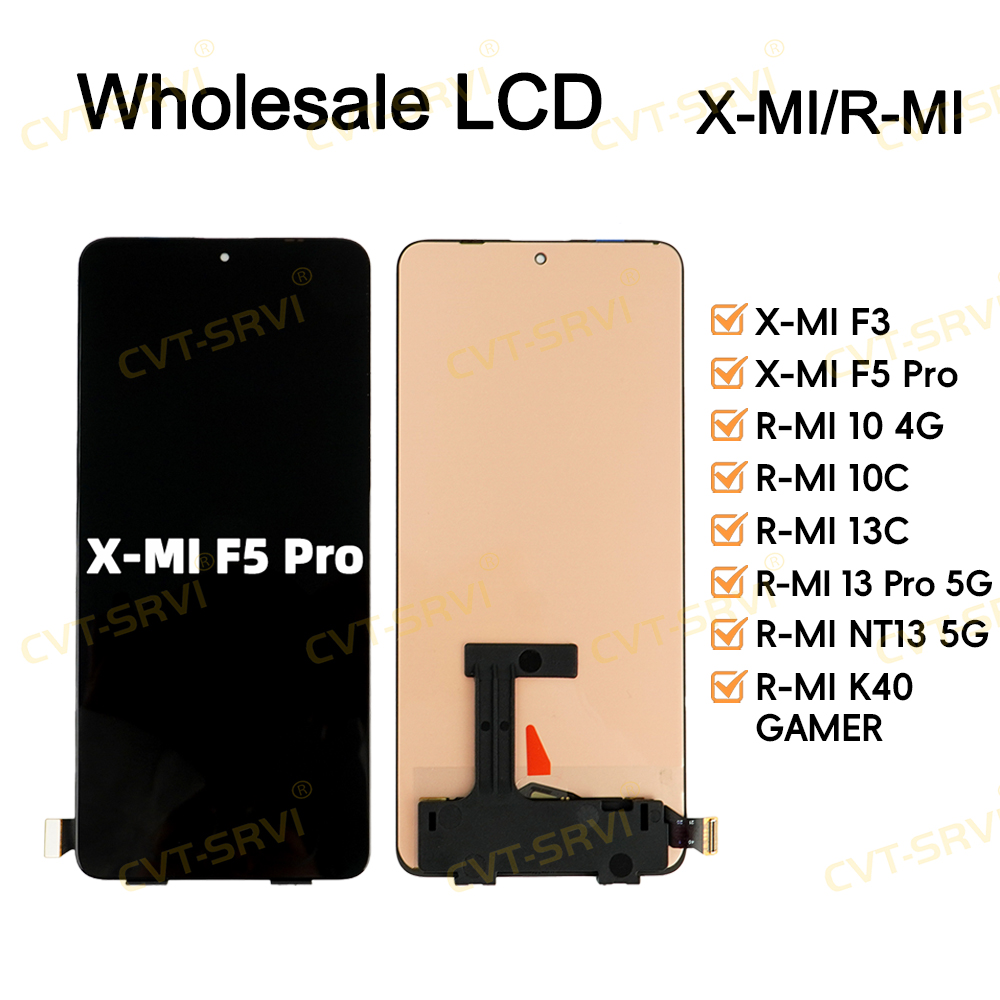 Good Quality CVT-Srvi Original Display Screen Mobile Phone Accessory Touch Screen Mobile Phone LCD for X-MI F5 Pro