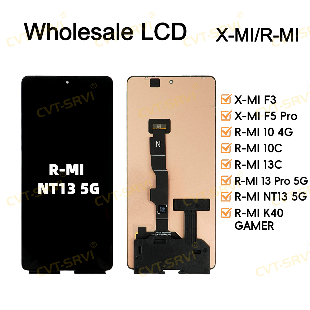CVT-SRVI Pantalla Mobile Phone LCD for Redmi Note13 5G Screen Replacement Display