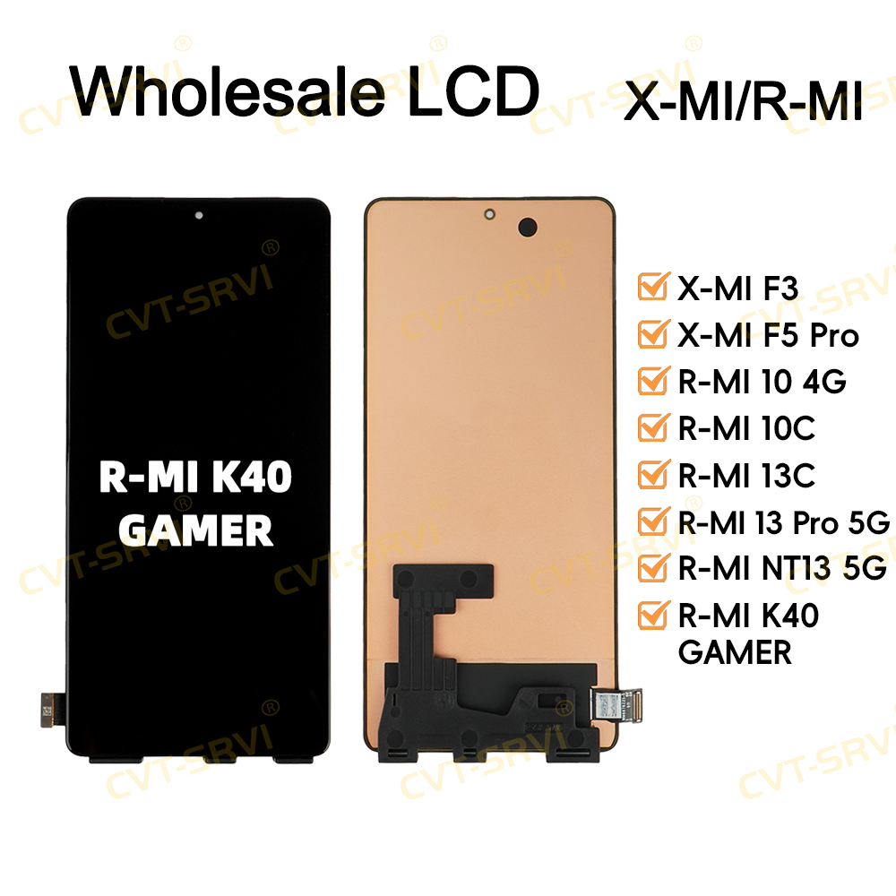CVT-Srvi Original Touch Screen Display Mobile Phone LCD for Redmi K40 GAMER