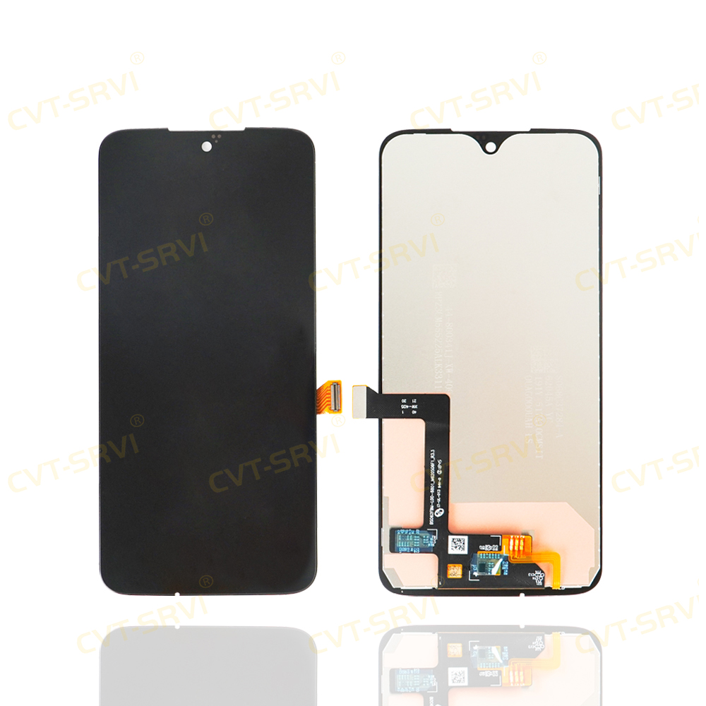 CVT China Factory Price Mobile Phone Accessory Pantallas Touch Screen Mobile Phone LCD for Motorola G7 PLUS
