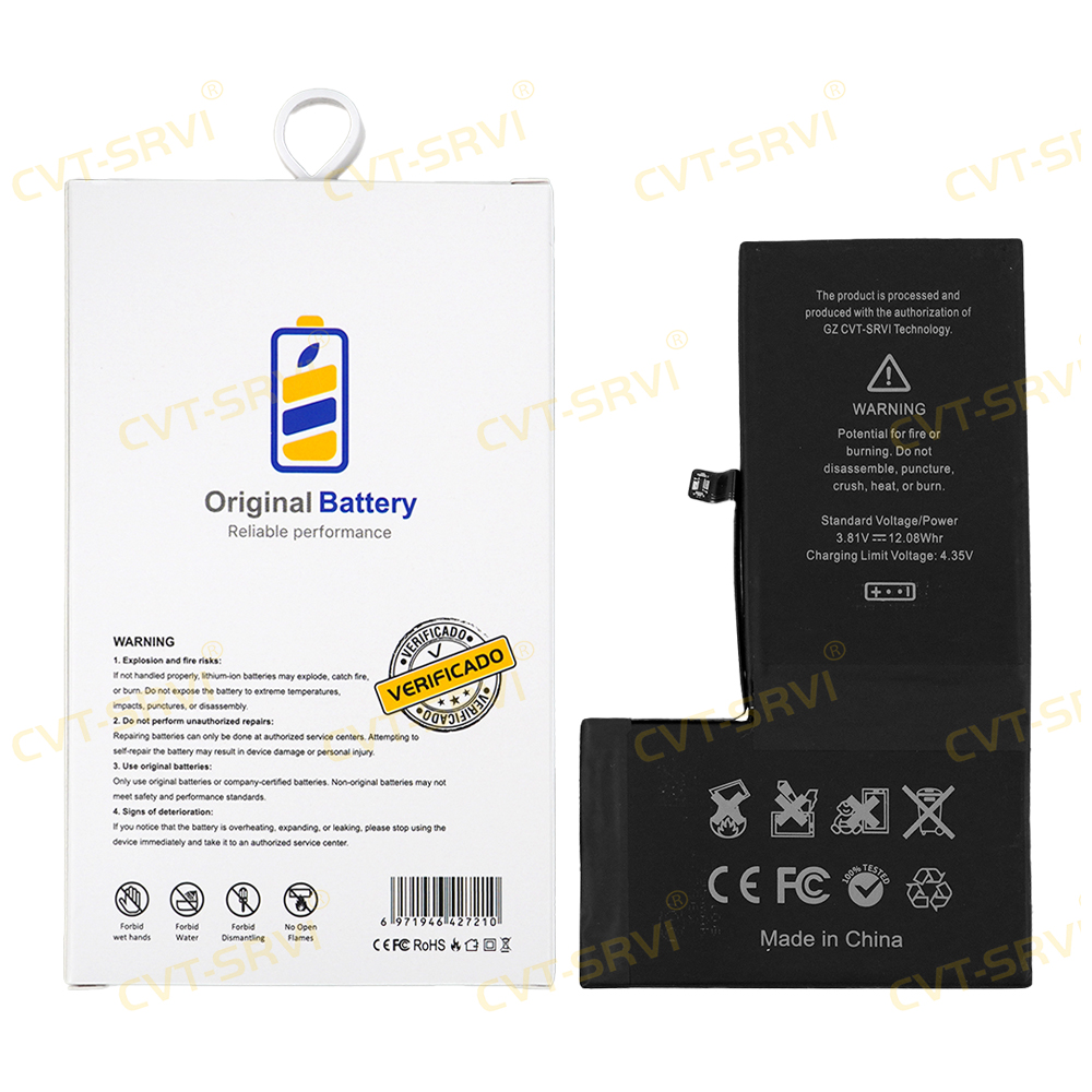 CVT-Srvi Bateries Cell Phone Accessories Replacement Original Smart Phone Battery for IPhone XS MAX