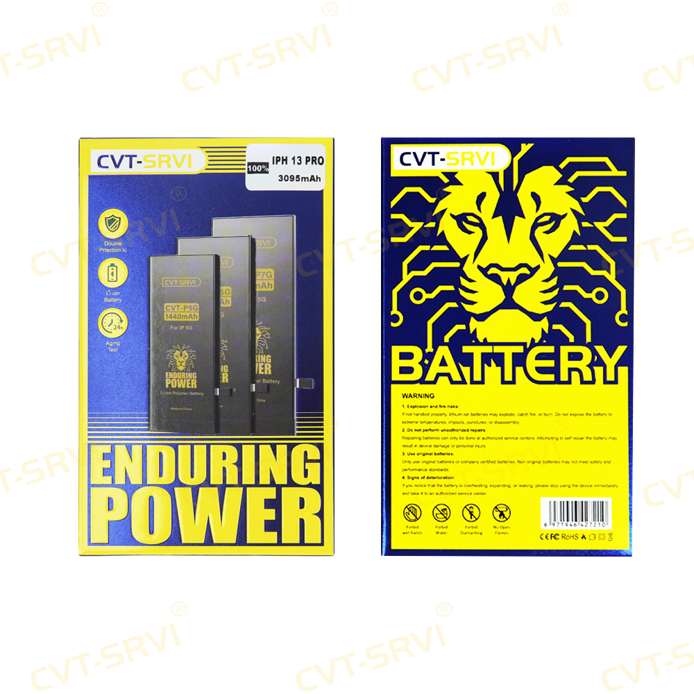CVT Mayoristas Mobile Battery Phone Battery Replacement Full Capacity Lithium Baterias for IPhone 13/14/15/Mini/Xs Xr with Factory Price Cellphone Battery