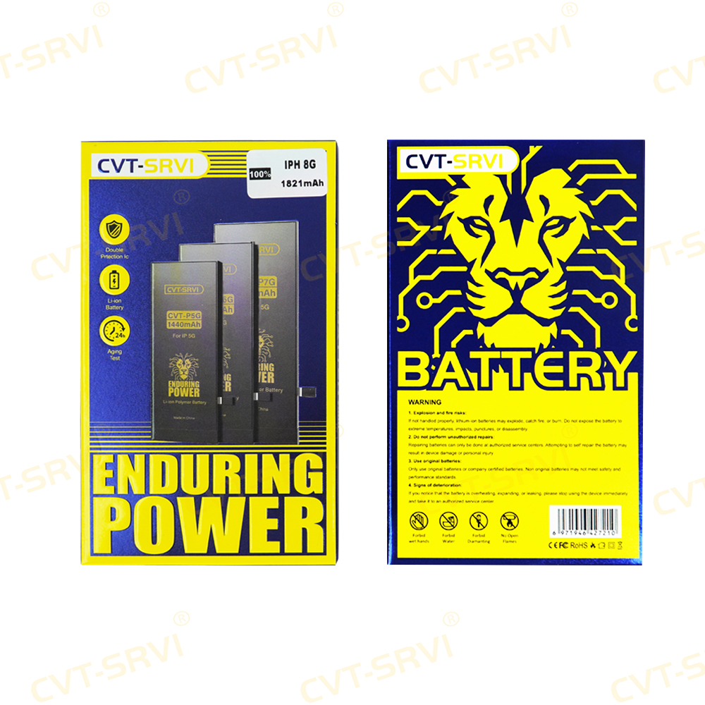 CVT-SRVI Wholesale Full Capacity AAA Brand New Replacement Lithium-Ion Battery for Iph 6g plus 7 7plus 8G 11 12 13 14 Mobile Phone Accessories