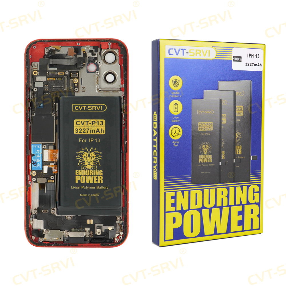 2024 Wholesale CVT Mobile Battery Phone Accessories with High Quality Brands Replacement Mobile Baterias Full Capacity Lithium Battery for IPhone 15 PRO