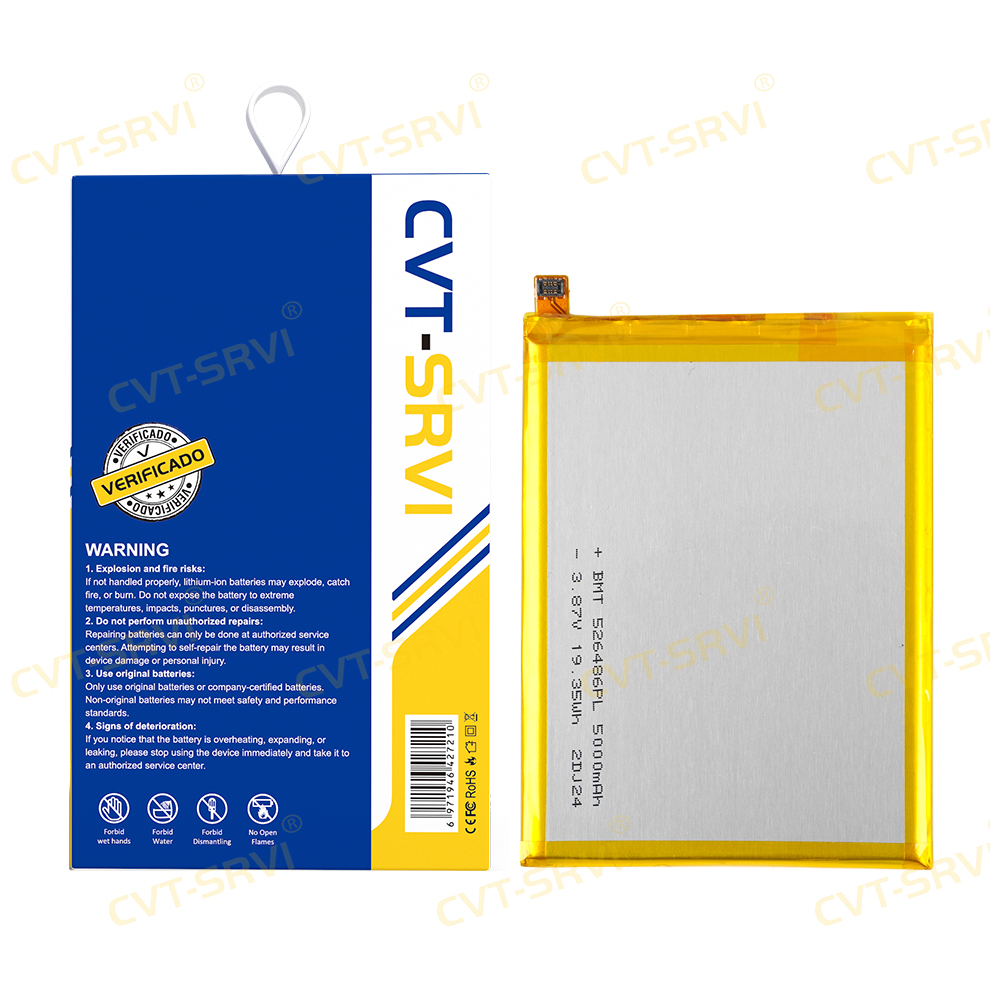 CVT-SRVI Moto G7 Power Battery Nueva 0 Ciclos – High Capacity Reemplazo Compatible y 100% New