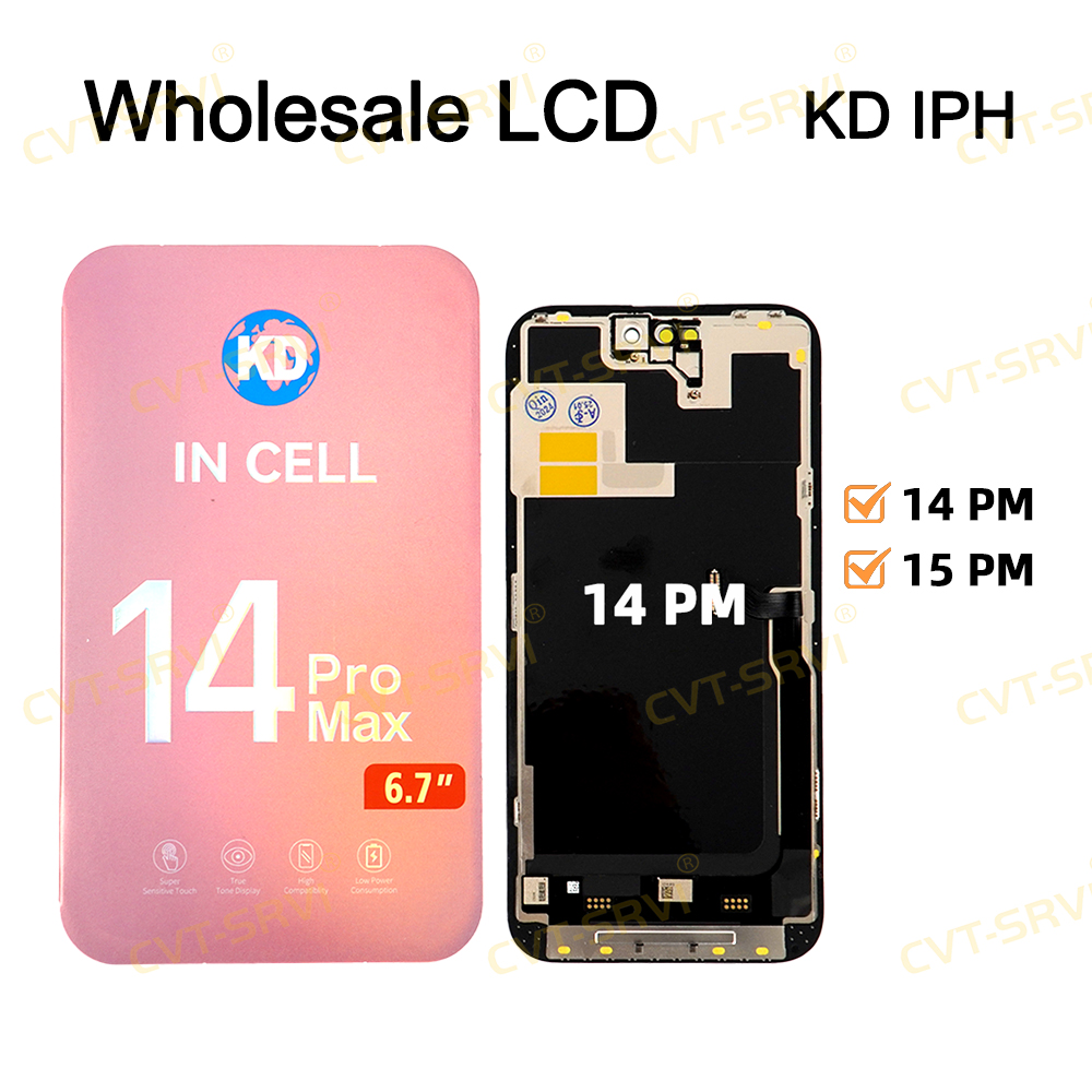 CVT-Srvi Mobile Phone Display for iPhone 14 PRO Max Replacement Pantalla