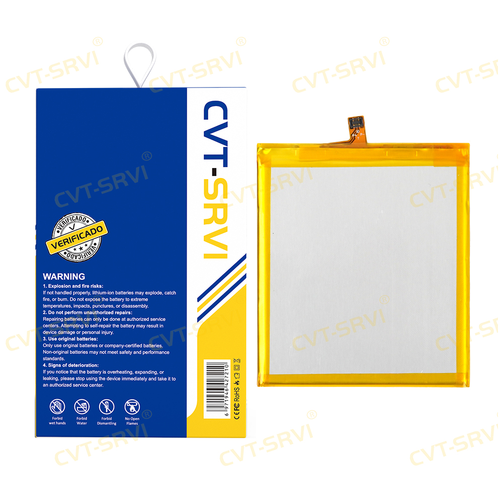 CVT-SRVI Battery Moto G8 Play 0 Ciclos – Reemplazo Duradero, High Capacity y Batería 100% Nueva