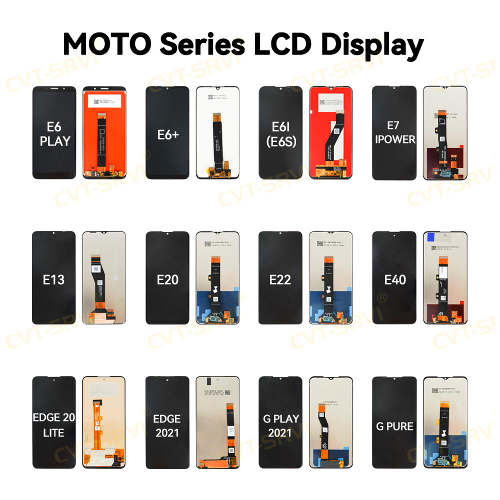 CVT Touch Screen Replacement Original Incell Mobile Phone LCD for Motorola E40