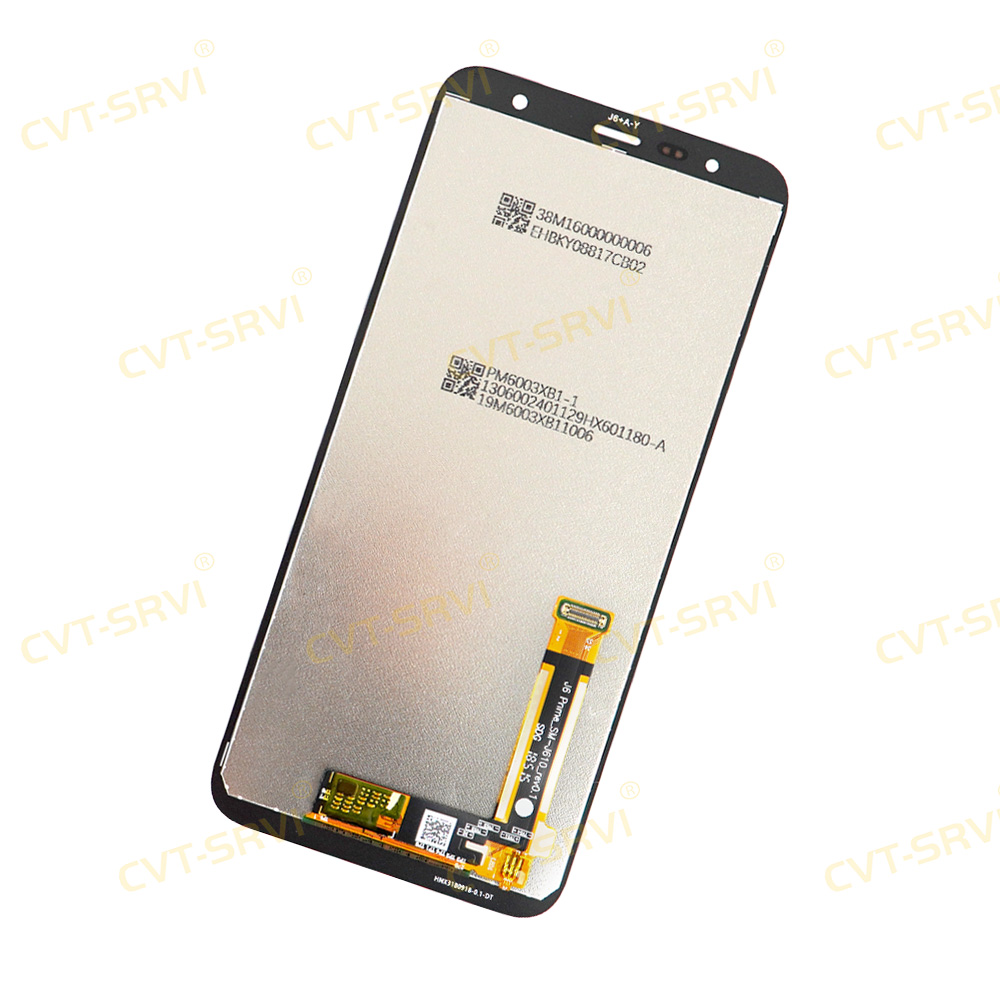 CVT-SRVI Sam Galaxy J4+ LCD Display + Touch Screen – Pantalla Completa HD, Reemplazo 100% Nuevo y Compatible para Reparación Fácil