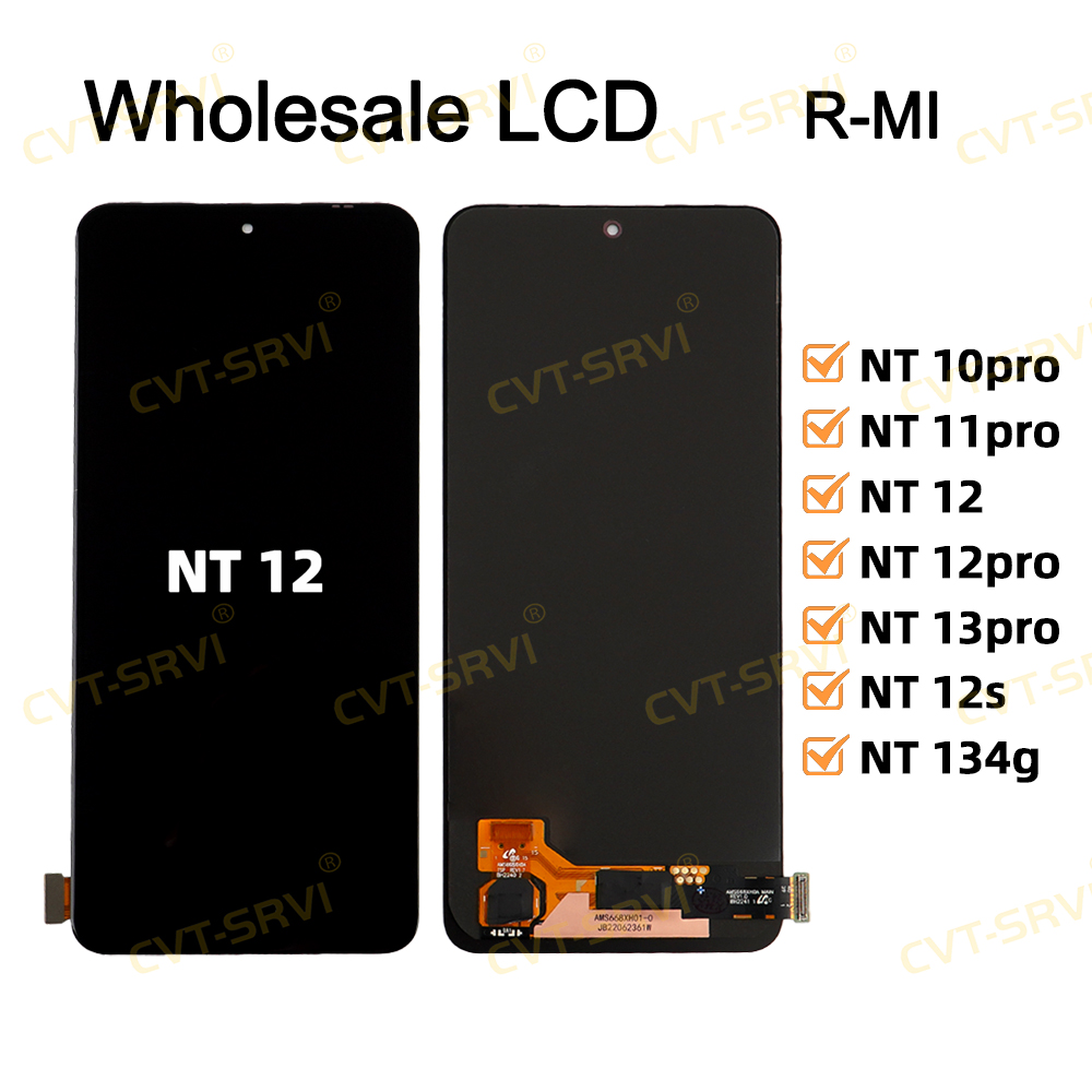 CVT-SRIV Original Mobile Phone Display Lcd Screen Replacement for Redmi Note 12