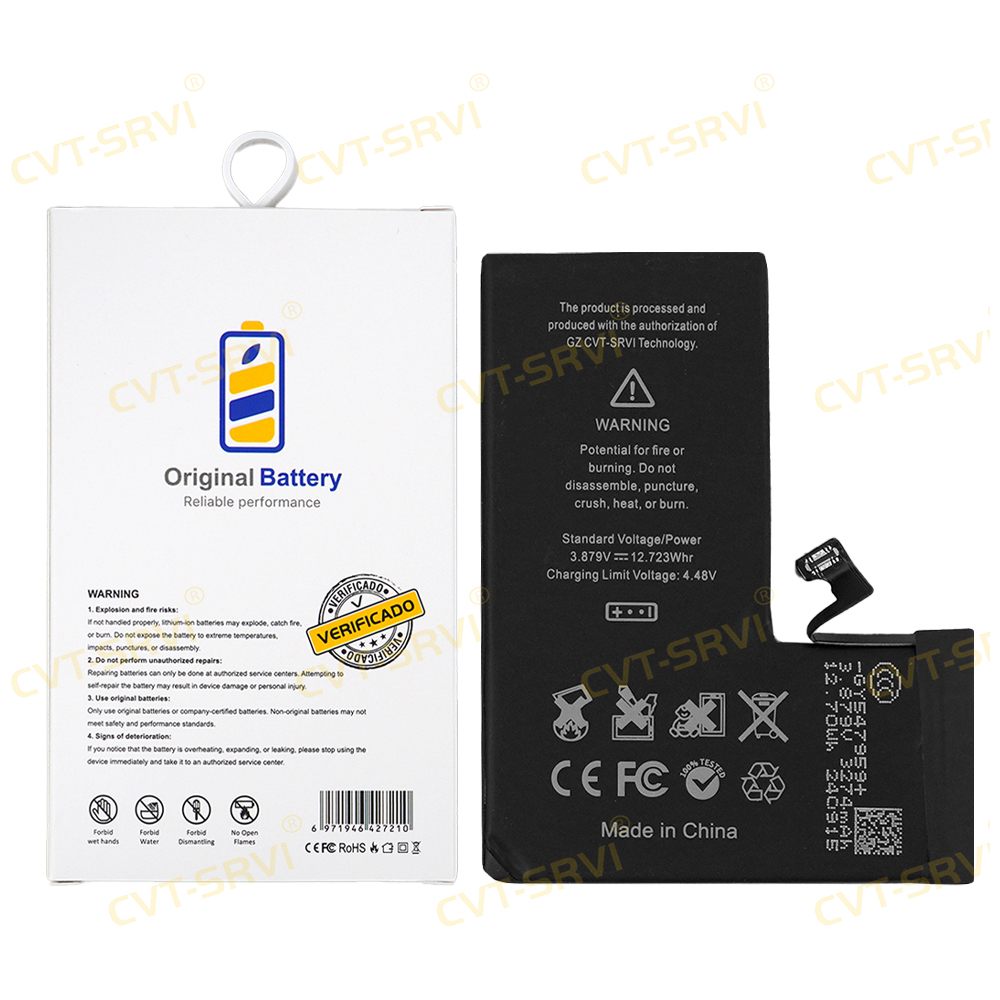 CVT-SRVI Factory Price Hot Selling Original Quality Batteria PARA Telefonos Mobile Phone Battery for IPhone 15 PRO