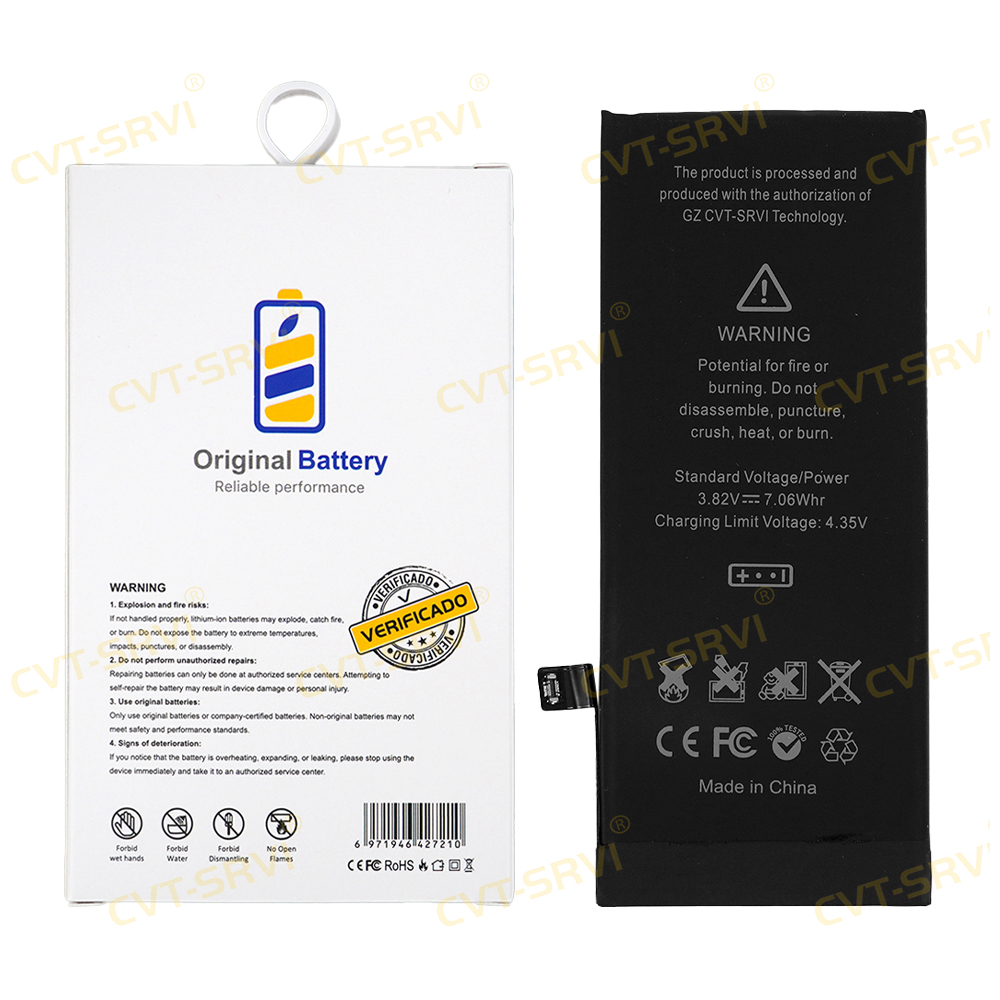 CVT Wholesale Phone Battery High Qaulity Replacement Batteries For iphone 7/8G Bateria