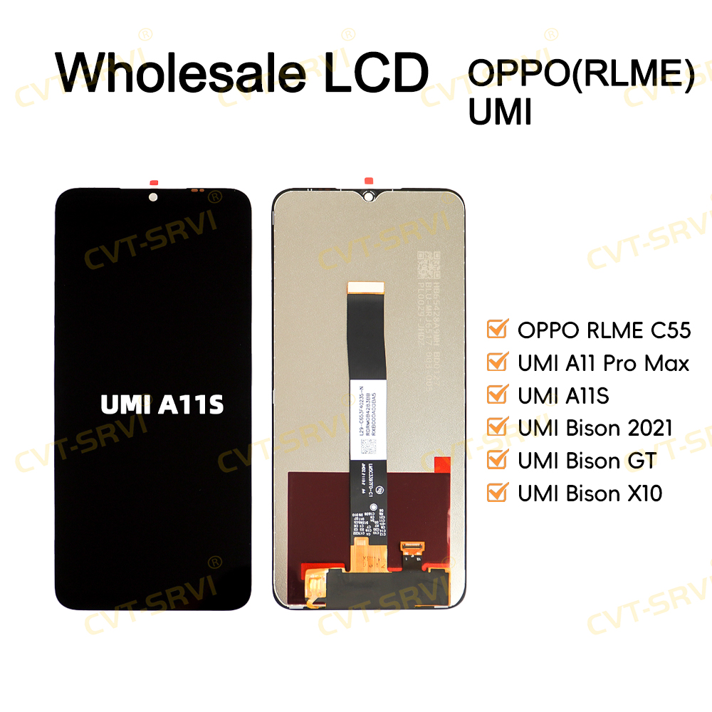 CVT-Srvi Pantallas De Celulares China Factory Price High Quality Mobile Phone LCD Display for UMI A11s