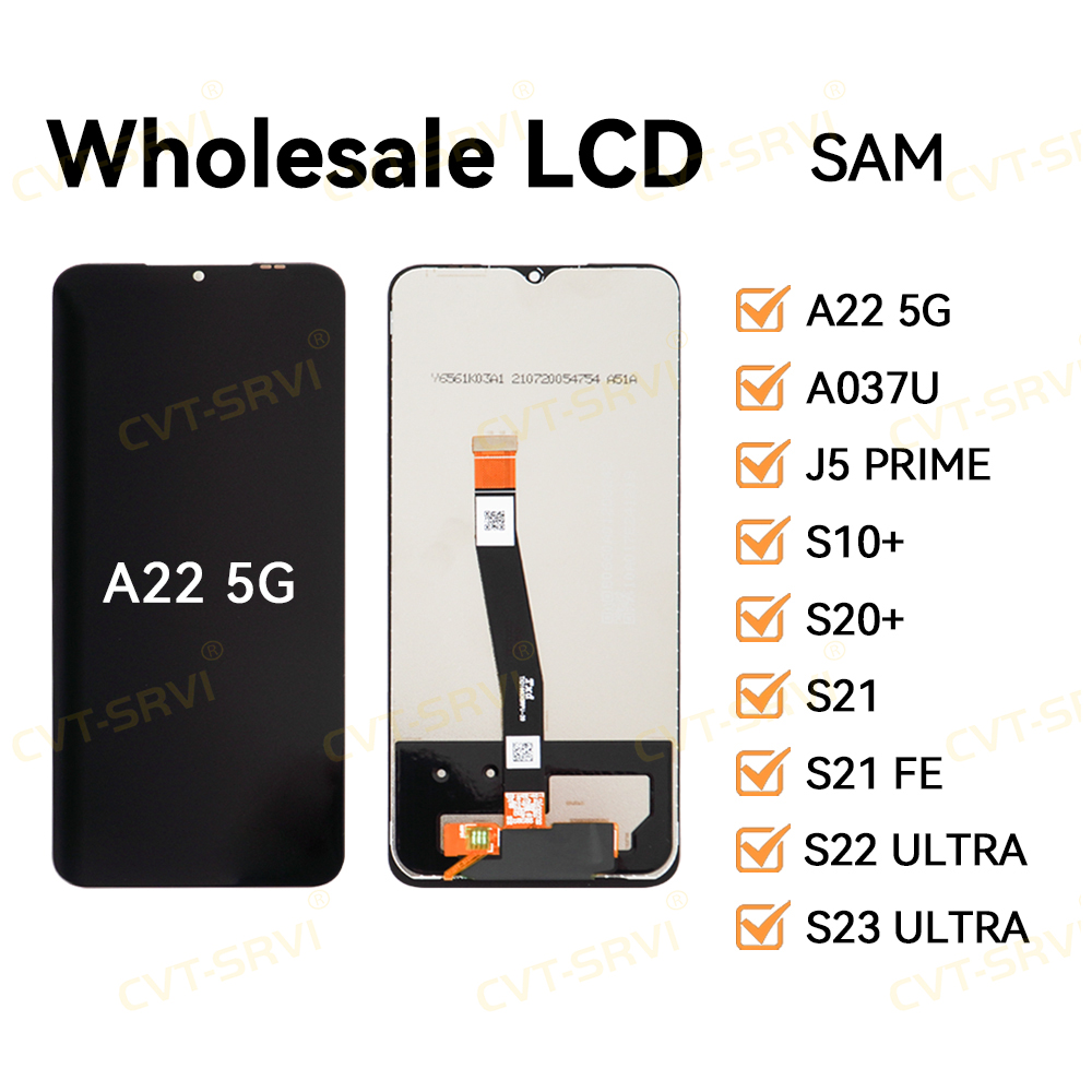 CVT-SRVI Pantallas De Celulares High Quality Mobile Phone LCD Display for Samsung A22 5G Mobile Phone Accessories