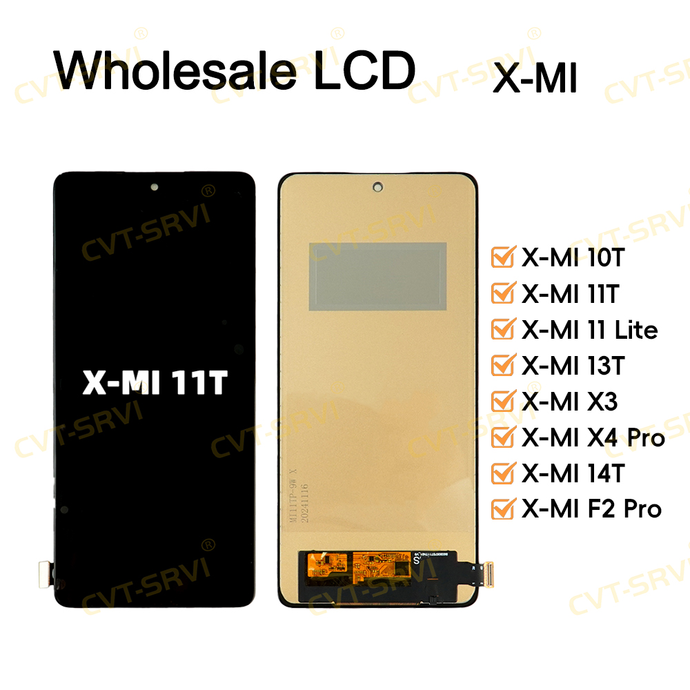 Mobile Phone Accessories Touch Screen Wholesale Price 100% Orignal High Quality Mobile Phone LCD for X-MI 11T